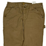 Carhartt Carpenter Trousers - 32W 30L Brown Cotton