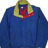 Tommy Hilfiger Spellout Windbreaker - Small Red Nylon