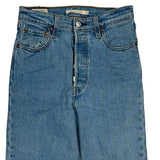 501 Levis Jeans - 26W UK 6 Blue Denim