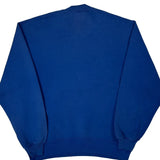 90'S Blank Made In USA Russell Athletic Sweatshirt - Large Blue Cotton