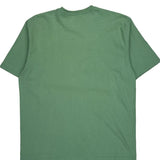 Carhartt T-Shirt - Large Green Cotton