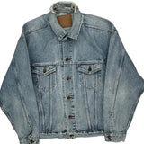 Levis Denim Jacket - Large Light Wash Denim