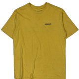 Responsibili-Tee Patagonia Graphic T-Shirt - Small Yellow Cotton