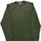 Vintage Washed Lacoste Sweatshirt - Medium Green Cotton