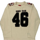 Age 7 Nfl Football Football Jersey - Small Cream Cotton