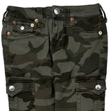 True Religion Camo Cargo Pants - 28W US 4 Camo Cotton