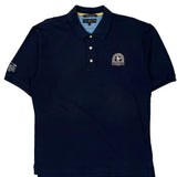 Tommy Hilfiger Polo Shirt - Large Navy Cotton