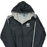 Adidas Windbreaker - Small Black Polyester