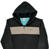Lacoste Hoodie - Large Gray Cotton