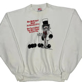 Virginia City Hanes Graphic Sweatshirt - XL White Cotton Blend