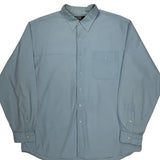 Marlowe Polo By Ralph Lauren Shirt - XL Blue Cotton