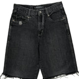 Avirex Denim Shorts - 28W 12L Gray Denim