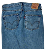 501 Levis Jeans - 36W 30L Blue Denim