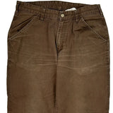 Unbranded Carpenter Pants - 34W 32L Brown Cotton