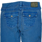True Religion Denim Shorts - 28W US 0 Blue Denim