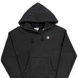 Reverse Weave Champion Hoodie - Medium Black Cotton Blend