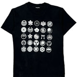 Unbranded Single Stitch T-Shirt - Large Black Cotton