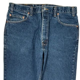 505 Levis Jeans - 36W 34L Blue Cotton