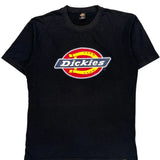 Dickies T-Shirt - Large Black Cotton
