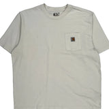 Carhartt T-Shirt - 2XL White Cotton