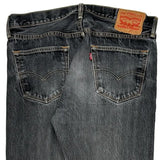 501 Levis Jeans - 34W 31L Gray Cotton