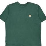 Original Fit Carhartt T-Shirt - XL Green Cotton