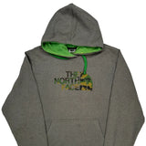 The North Face Hoodie - Large Green Cotton