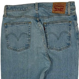 501 Levis Jeans - 30W 27L Light Wash Cotton