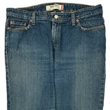 Levis Boot Cut Jeans - 36W 31L Blue Denim