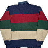 Barbarian Striped Rugby Shirt - 2XL Multicoloured Cotton