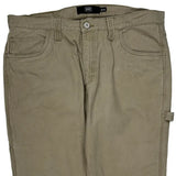 Berkley Jensen Carpenter Pants - 38W 30L Khaki Cotton