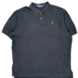 Polo By Ralph Lauren Polo Shirt - 2XL Black Cotton