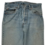 501 Levis Jeans - 32W 30L Light Wash Denim