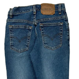 517 Levis Boot Cut Jeans - 25W UK 6 Blue Cotton