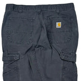 Carhartt Cargo Trousers - 34W 30L Grey Cotton Blend
