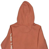 Age 8-10 Carhartt Hoodie - Medium Orange Cotton
