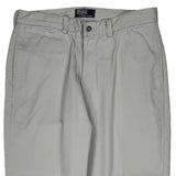 Polo By Ralph Lauren Chinos - 36W 28L Cream Cotton