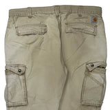 Carhartt Cargo Trousers - 38W 29L Beige Cotton