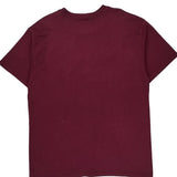 Texas A&M Wolf College T-Shirt - XL Burgundy Cotton