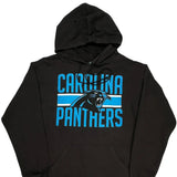 Carolina Panthers Nfl Football Hoodie - Large Black Cotton