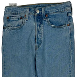 501 Levis Jeans - 26W UK 6 Light Wash Cotton
