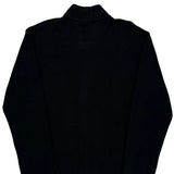 Lacoste Track Jacket - Medium Black Cotton