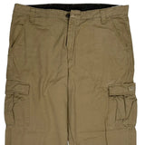 Wrangler Cargo Trousers - 38W 30L Khaki Cotton