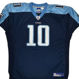 Tennessee Titans Reebok Nfl Football Jersey - 2XL Navy Polyester