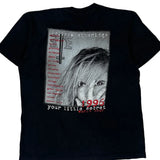 Your Little Secret World Tour 1996 Melissa Etheridge Single Stitch T-Shirt - Large Black Cotton