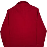 Polo By Ralph Lauren 1/4 Zip - Large Red Cotton