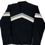 Nike Striped Jacket - XL Gray Polyester