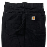 Carhartt Carpenter Trousers - 32W 30L Black Cotton
