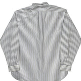 Ralph Lauren Striped Shirt - Large White Cotton