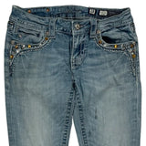 Miss Me Jeans - 28W UK 6 Light Wash Cotton Blend